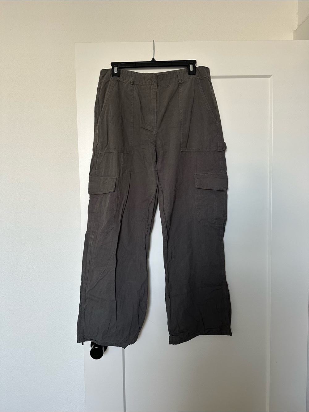 White Fox Women’s Cargo Pants in Dark Gray